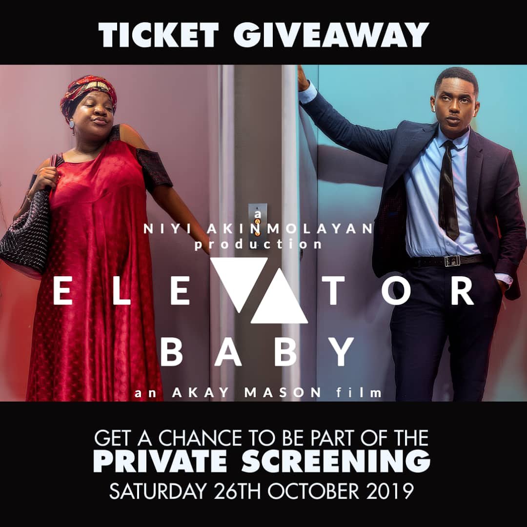 InkblotPresents's tweet photo. We would be giving out two tickets each to twenty lucky followers to watch Elevator Baby this Saturday.
All you have to do is answer this question:
List the Inkblot movies on Netflix directed by @niyi_akinmolayan
You must be following @inkblotpresents to win
#InkblotOnNetflix https://t.co/prDWMqe48M