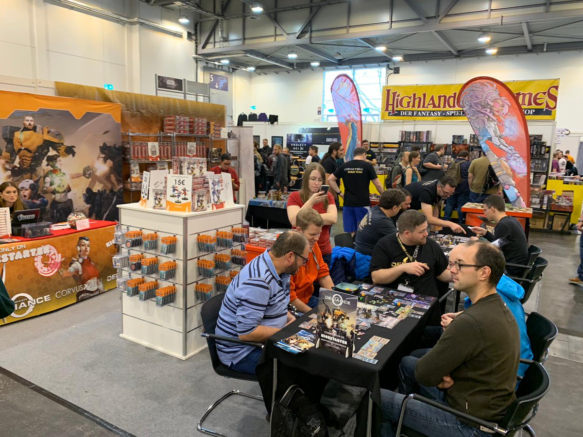InfinityTheGame's tweet photo. #InfinityDefiance demos at Internationale Spieltage SPIEL

Save the date! 
Infinity Defiance Kiskstarter
October 29th
03:00 (CET)

https://t.co/DI85R4Pg0c

@SPIEL_Messe #dungeoncrawler #Kickstarter #Infinitythegame #corvusbelli https://t.co/1KMirclZq8