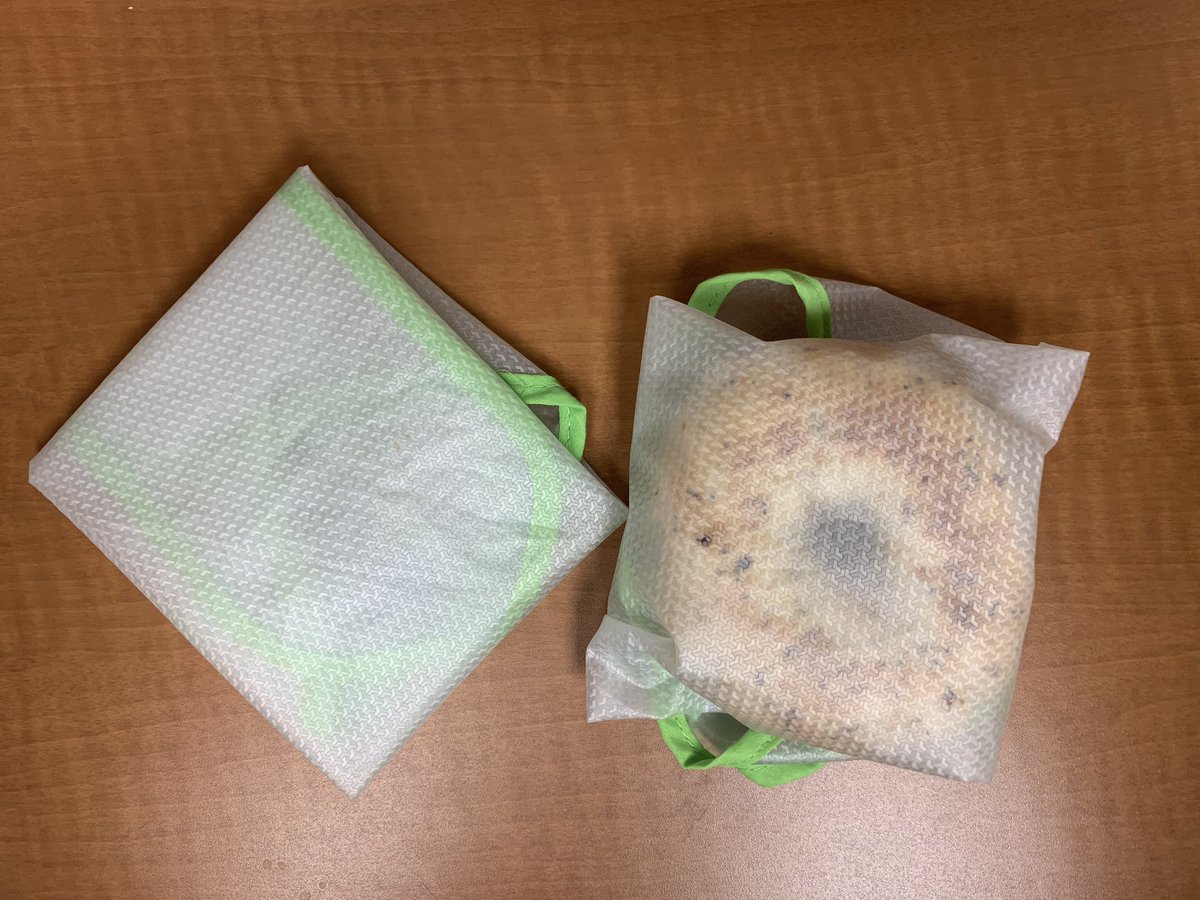 Here’s my waste reduction tip for the week...Find what works for you! I use a washable, reusable plastic sheet (instead of a disposable plastic bag) - great for bagels, veggie sticks, etc &amp; small enough to keep one in my purse! I’ve used this about a 1000 times! <a href="/WRWCanada/">Waste Reduction Week</a>