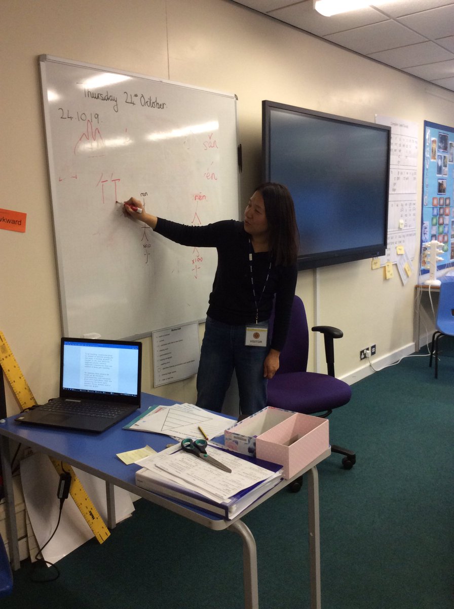 Wheatlands_Sch's tweet photo. Year 6 learning about the Chinese culture by practising Mandarin Chinese with Maya from the @InfoTCCE https://t.co/m6uF0vghDG