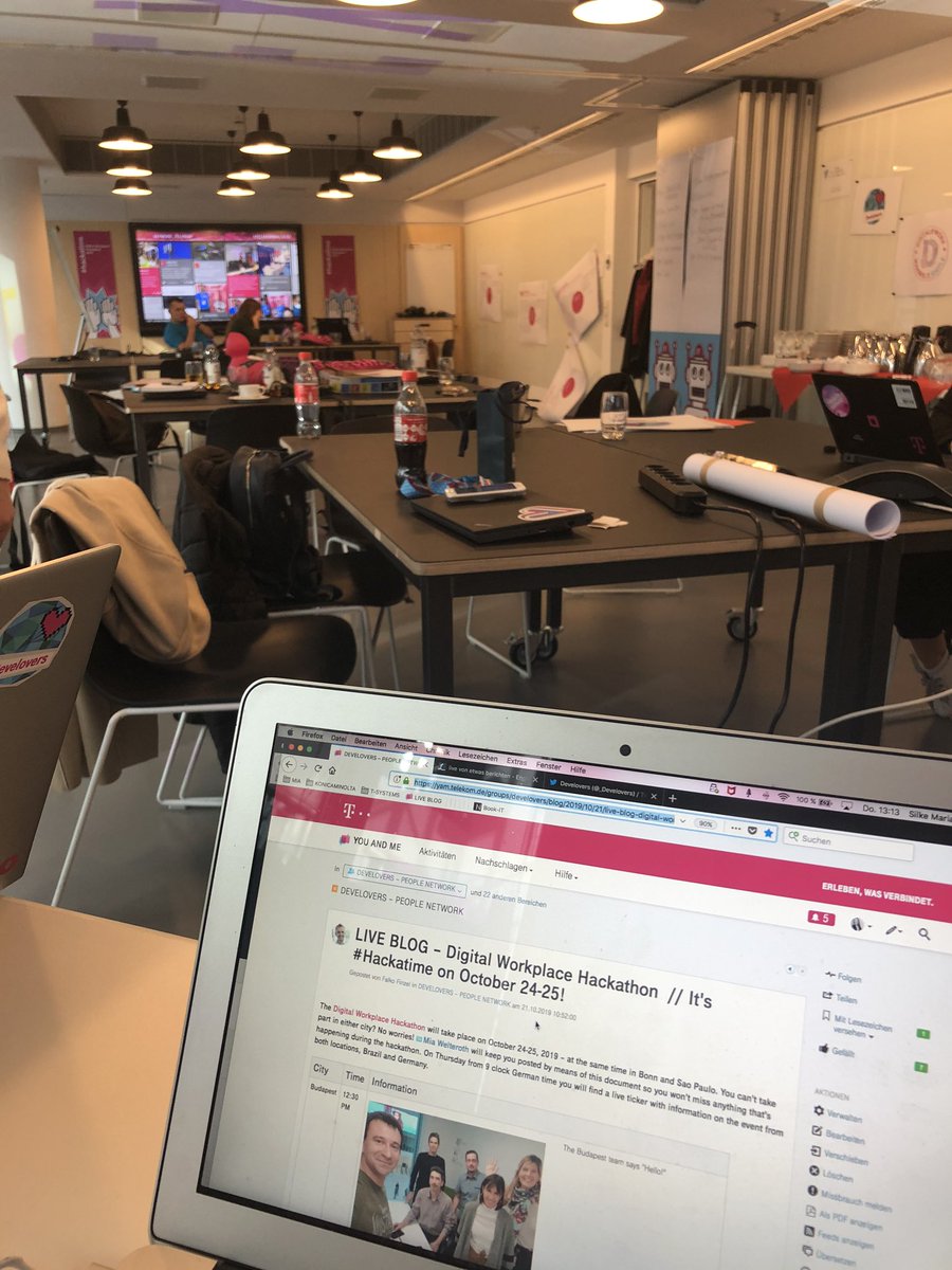 _Develovers's tweet photo. #lunchbreak in Bonn.
#hackatime https://t.co/DKPOgsNwyR