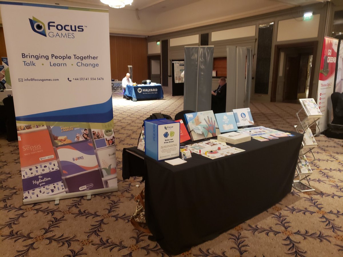 InfectionMgmt's tweet photo. Today we are presenting the Infection Management Game at the #IPSScot19 conference. 
Over the years we have developed several games to help healthcare professionals learn how they can prevent #infection outbreaks and increase patient safety. https://t.co/cpyx6K1ihc