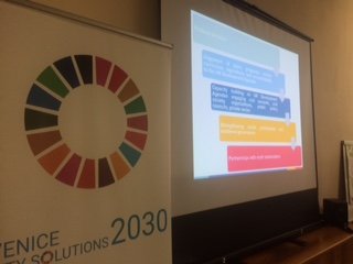 AICCRE_naz's tweet photo. #VeniceCitySolutions2030, @PatHMenezes ufficio #Sindaco di @barcarena_pa (#Brasile): "portiamo dal #2013 i temi di #Agenda2030 nelle #strade,  diffondendoli tra tutti i #cittadini e promuovendo piani #multilivello con visione #olistica". @Platforma4Dev #DGDEVCO @europeaid https://t.co/Jxy1j1r7nC