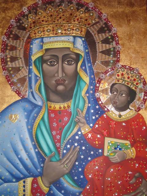 From Catholic creative on Instagram,  @pax.valerieShe has great work and the captions are lovely.