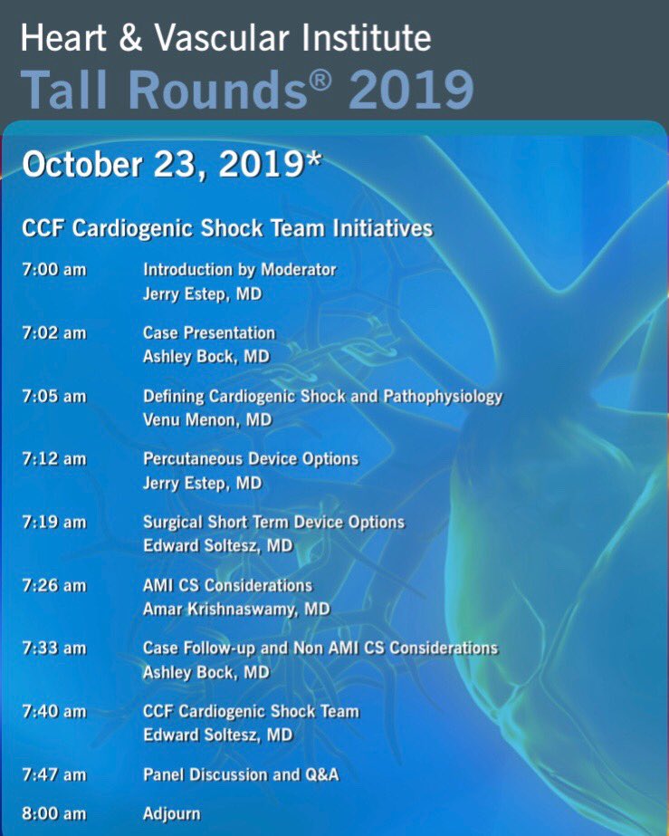 Eric E. Roselli (@ericrosellimd) on Twitter photo Page #SHOCK and get 24/7 rescue from this multidisciplinary team of surgeons, heart failure cardiologists, interventionalists, intensivists <a href="/CleClinicMD/">Cleveland Clinic MD</a> Announcing Cardiogenic SHOCK team @TallRoundsTM <a href="/EdSolteszMD/">Edward Soltesz MD MPH</a> <a href="/JerryEstepMD/">Jerry Estep</a> <a href="/venumenon10/">venu menon</a> @AmarKrishnaswamyMD Awesome teamwork! Page #SHOCK and get 24/7 rescue from this multidisciplinary team of surgeons, heart failure cardiologists, interventionalists, intensivists <a href="/CleClinicMD/">Cleveland Clinic MD</a> Announcing Cardiogenic SHOCK team @TallRoundsTM <a href="/EdSolteszMD/">Edward Soltesz MD MPH</a> <a href="/JerryEstepMD/">Jerry Estep</a> <a href="/venumenon10/">venu menon</a> @AmarKrishnaswamyMD Awesome teamwork!