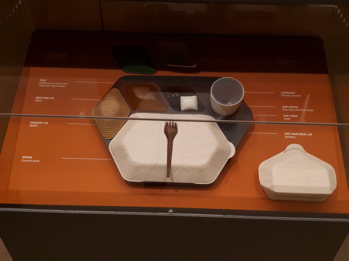 TemplemerePR's tweet photo. Inspiring #getonboard exhibition by @Priestmangoode at the @DesignMuseum looking at the future of #sustainability in flight #sustainabletravel #TRSF #TRSustainabilityForum https://t.co/8S6aBXfIVL
