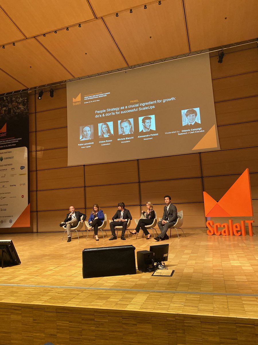 Today at <a href="/sole24ore/">IlSole24ORE</a> headquarters in Milano,
For a special Event hosted by <a href="/ScaIeIT/">ScaleIT</a> .

“Top Scaleups showcase, from Italy and southeast Europe for international investors”