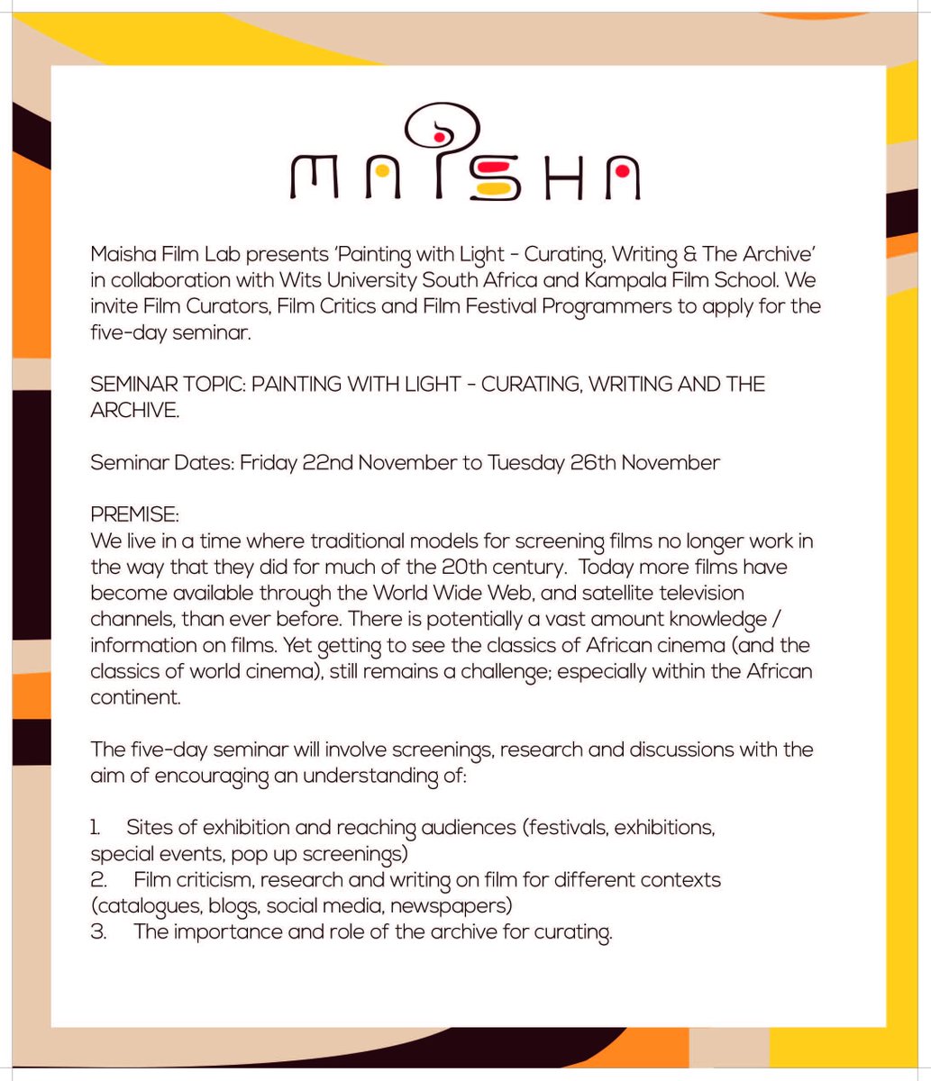 Maisha Film Lab tweet media