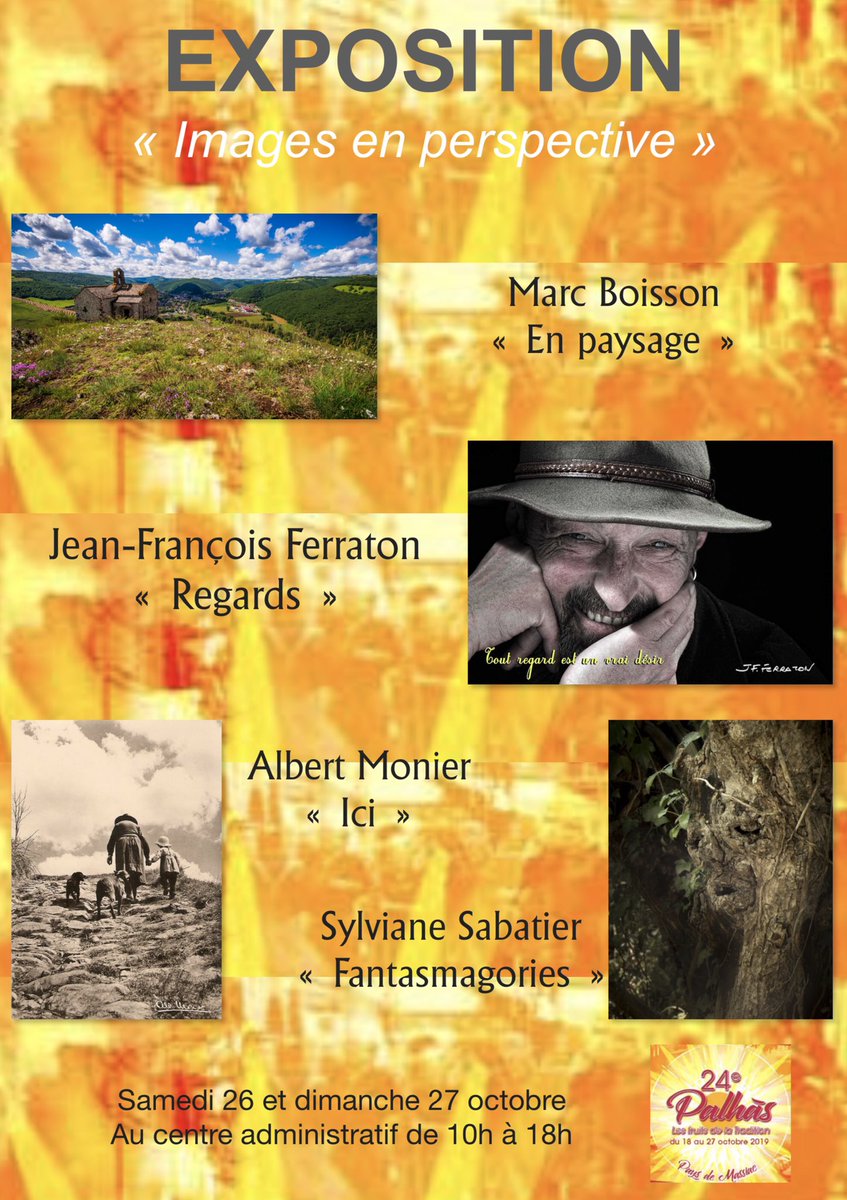 marcbphoto's tweet photo. 😲 Exposer à #MASSIAC ce week-end 26 et 27/10 au côté des clichés d #albertmonier ? Et bien... on se sent tout petit 🤭 @OTHautesterres @montagnestflour @PalhasMassiac @lamontagne_15 #Exposition #photo @SoCantalMag @cantalauvergne @Auvergne https://t.co/iDc3eHlRiY