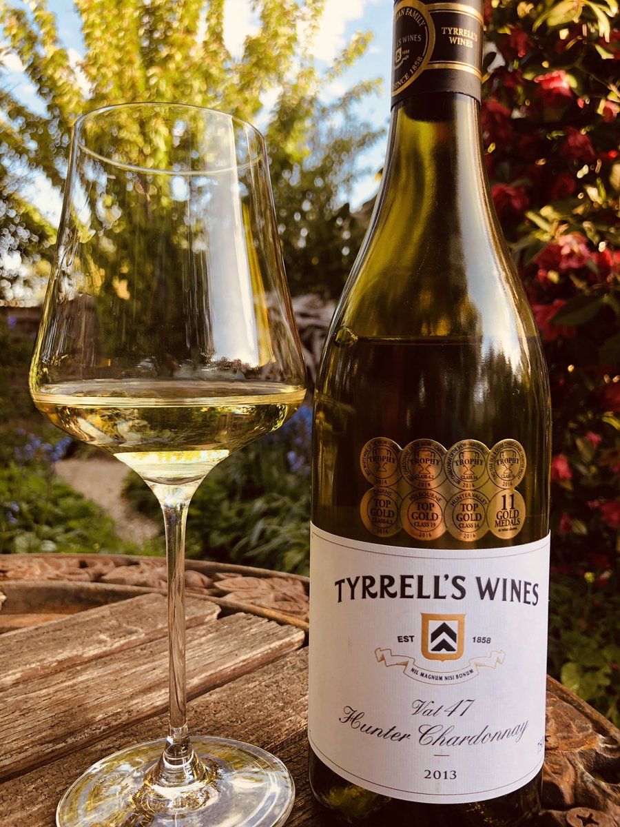 Chardonnay Thursday sounds like a plan.. this one certainly goes all right.. @TyrrellsWines @AustWineTasting @winewankers #drinkthegoodstuff