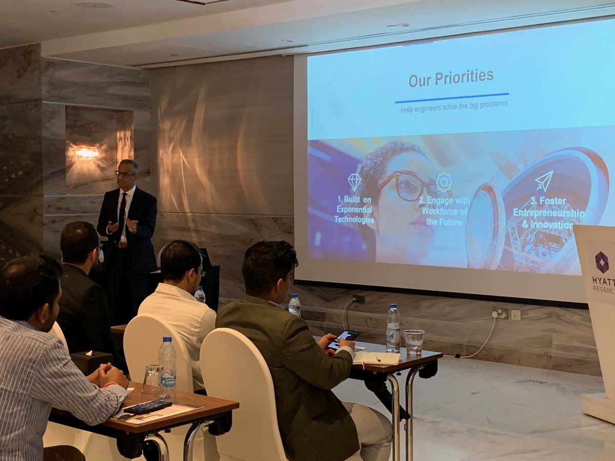 marieplanchard1's tweet image. #SOLIDWORKS priority ⁦@suchitjain⁩ #WorkforceoftheFuture speaks at #Amata 2020lauch event #Dubai ⁦@SOLIDWORKSedu⁩