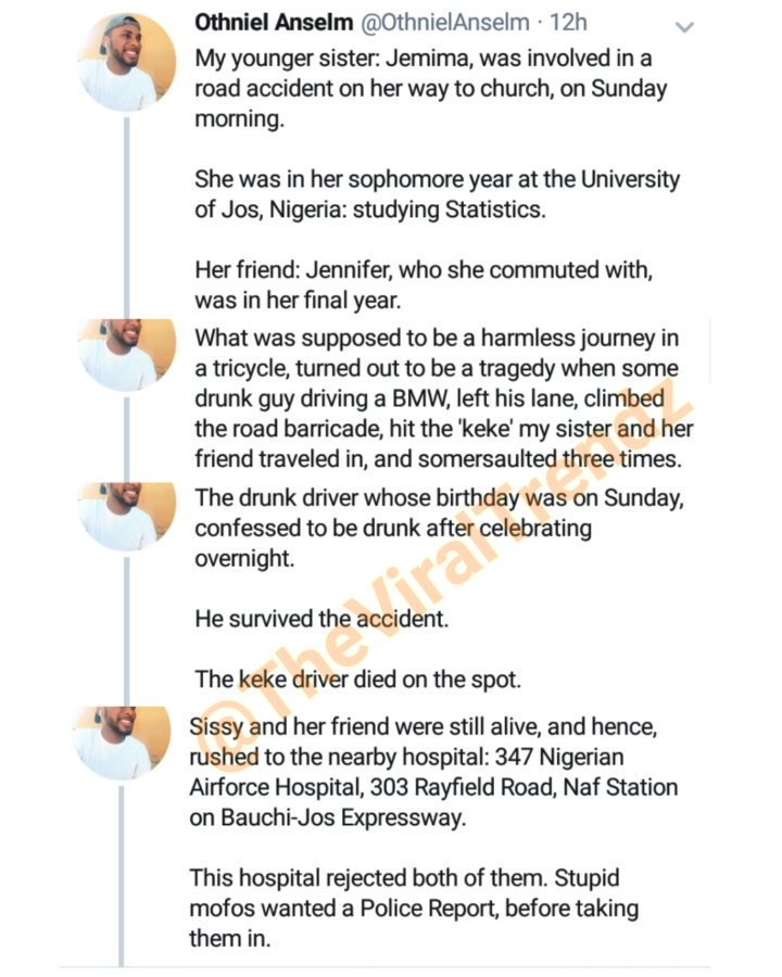 SpearsSaint's tweet image. Please this is not for clout!
This is for a failed country & dead systems.
This is for two innocent souls lost in a carefree world. Please use the hashtag, Retweet this till justice is served. Rest in Peace Jemima & Jennifer
#justiceforjemima #justiceforjemima 
#justiceforjemima