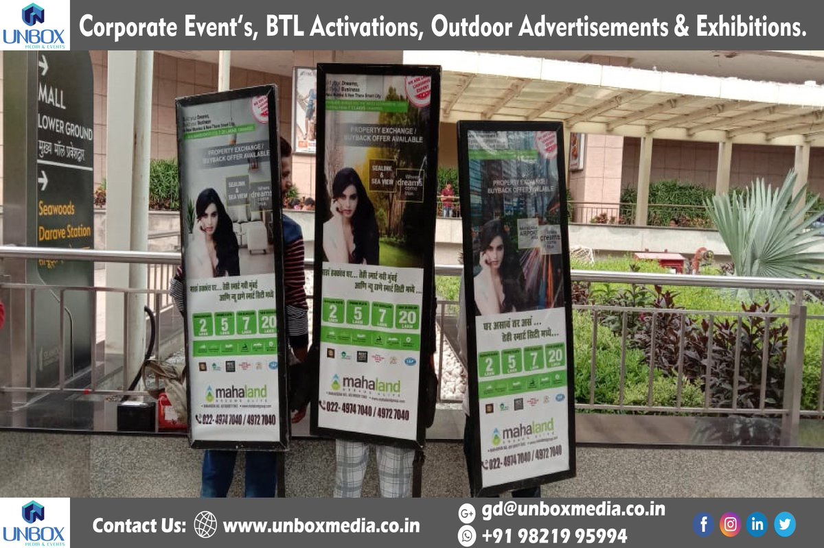 mediaunbox's tweet photo. Try out branding activities with different media's only at Unbox Media & Event's
#unboxmedia #unboxevents #unboxmediaandevents #lookwalker #polekiosk #OOH #hoarding #busshelters #advertising #outdooradvertising #outdooradvertisments #eventmanagement #advertisingagency https://t.co/OUtTvuUZcs
