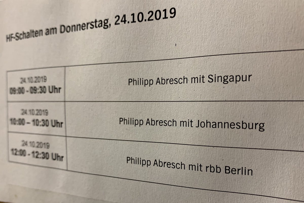 Wie umgehen mit zu viel Wölfen, Kängurus & Elefanten?! Heute zeichnen wir den neuen Weltspiegel-Podcast auf - mit Beiträgen aus Singapur, Johannesburg und Brandenburg. @SandraRatzow @JanaGenth