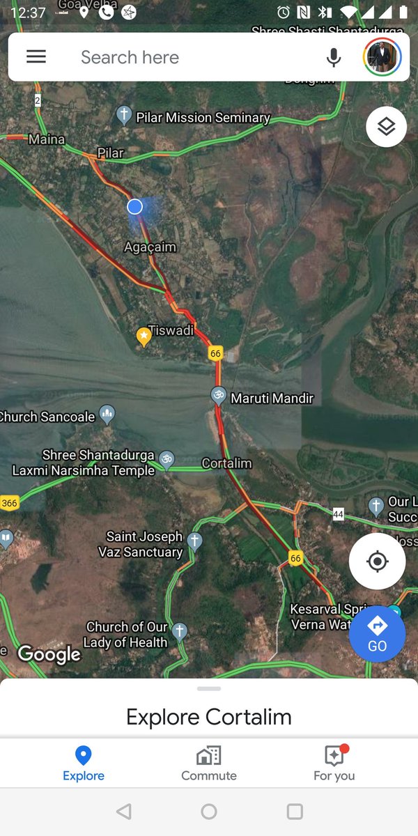 amolbilgi's tweet photo. #Goa  rains and traffic jam. Verna to Agacaim.. time for urgent attention to roads..@DrPramodPSawant @narendramodi @nitin_gadkari @DrSharmisthaDe https://t.co/cLQkeiffJL