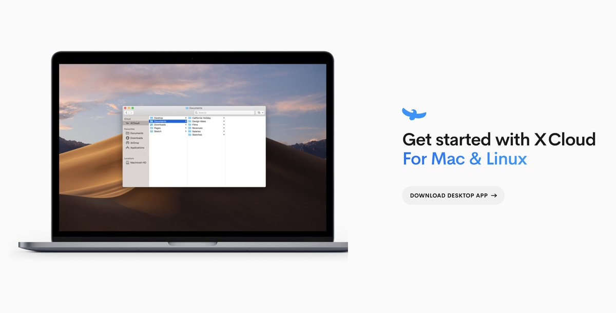 Internxt's tweet image. X Cloud Desktop will very soon be made available for Mac and Linux users. Windows will follow soon after that. Many improvements will also be coming to X Cloud Web and Mobile. Stay tuned, big things ahead #Internxt