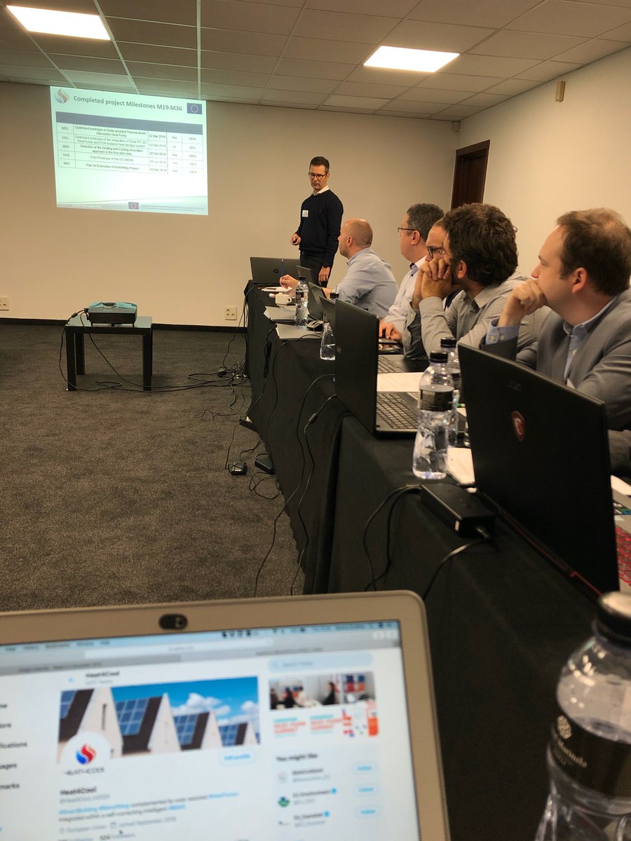 Heat4Cool_H2020's tweet photo. 📌 Today the #Heat4Cool consortium is in #Sofia for the project meeting #M36. 

We are discussing about the project development, what has been done in these 3 years and the next steps. 👨‍💻👩‍💼

#fruitful #discussions. 

#H2020 #project #energy https://t.co/Iswvj2TXX3
