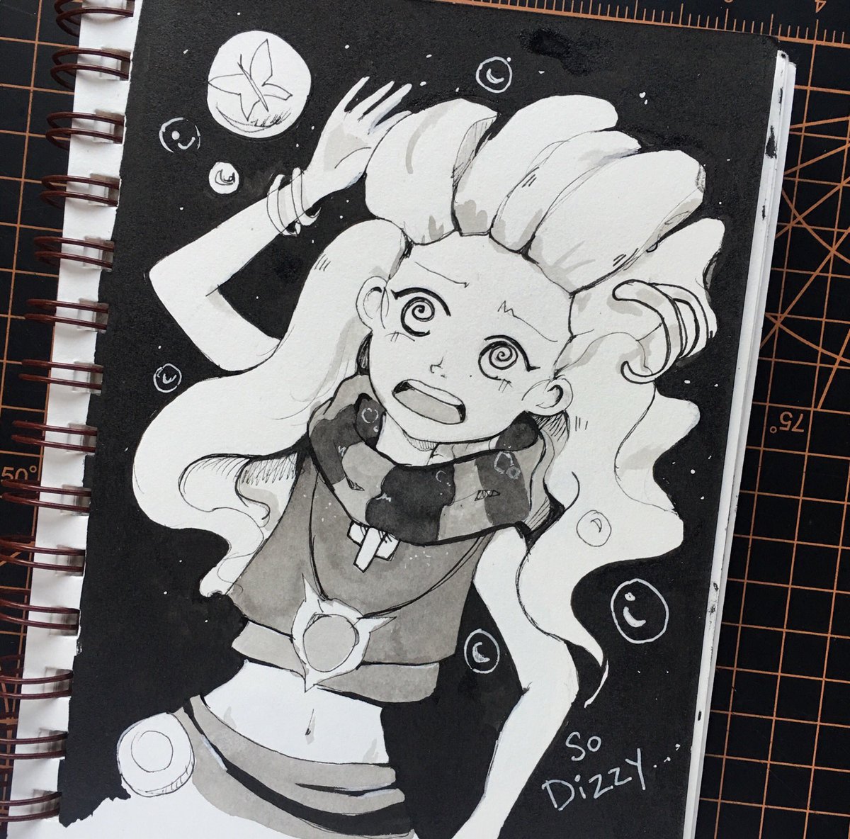 [Inktober] Day 24 Dizzy 
Zoe 