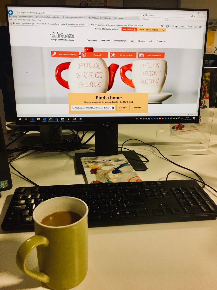 Morning all! Happy Thursday. Our Contact Team is in and ready to take your calls. <a href="/Thirteen_Group/">Thirteen Group</a>