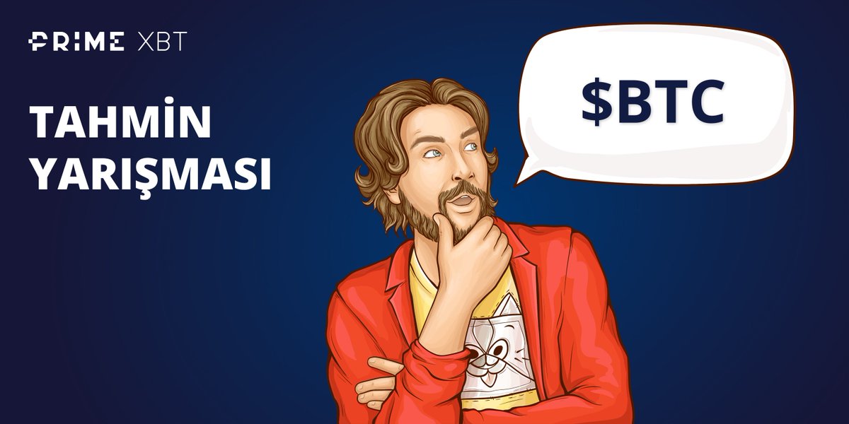 📢Tahmin Yarışması📢
Ayın 28. sabah saat 10 $BTC fiyatı ne kadar olacak?🤔

Ödül $500 💰

Katılmak için
1. <a href="/Primexbt_tr/">PrimeXBT Türkçe</a> hesabını takip et 🙏
2. Bu tweeti 'retweetle' 🔁 ve Like ❤️ butonunu bas 
3. Yorumda tahminini yaz ve 2 arkadaşını ekle🖊️🗨️
#cekilis #bitcoin #btc #challenge
