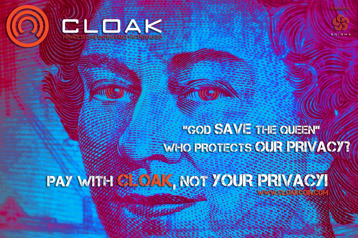 Morning @CloakCoin

Some sayings have a meaning, others explain a fact.🌈

👁️cloakcoin.com/en/learn/untra…

#BeFree #BePrivate #CloakStrong👊

$CLOAK #privacycoin #AltCoin #VerifyOurSupply #crypto #blockchain #Money2020 $BTC #freedom #privacy #SecurityHeaderProud #PrivacyPolicyProud