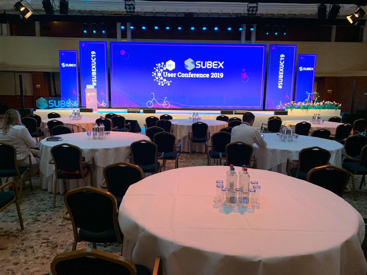 The Stage is set for the 16th Edition of Subex User Conference 2019 and exciting discussions on building trust in the digital ecosystem.

Follow #SubexUC19 for more updates!

#SubexUC #DigitalTrust #Telecom #5G #IoT
devseurope.com/subex-2019-noo…