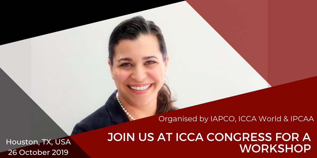 Kenes_Group's tweet photo. @ICCAWorld ,@iapco and #ipcaa have joined forces at #ICCAWorld 2019 Congress and offer a free workshop to help all #eventprofs better navigate in this ever-changing environment. Our own Audrey Alloul, will join in! Reserve your spot at https://t.co/QaNzw3CLkR #Houstonlaunch… https://t.co/eCJlR8bY1Y