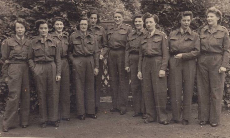 WW2 Picture Photo Queen Alexandra's Imperial Military Nursing in Normandy 0383