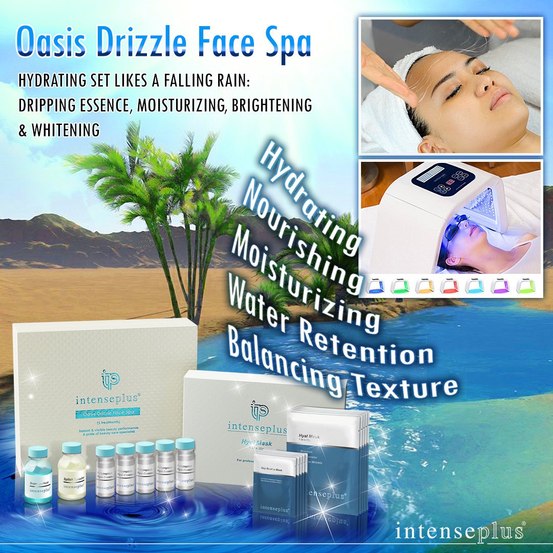 Intenseplus123's tweet image. Oasis Drizzle Face Spa LAUNCHED OFFICIALLY!

A natural hydrating factor that rebuilds the skin's natural protective layer; injects living water into the skin Mild, Tender, Bright, Transparent

#intensepmy #skincare #treatment #oasis #drizzle #face #spa