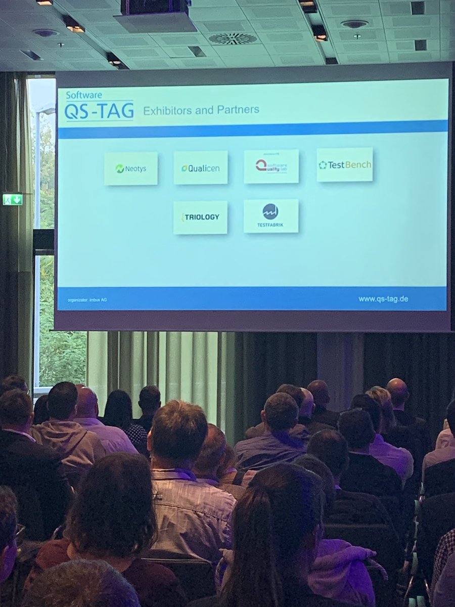 TRIOLOGY_GmbH's tweet photo. Mittendrin statt nur dabei. #qstag #qstag2019 #softwareqstag #frankfurt https://t.co/QsxHmdV3gT