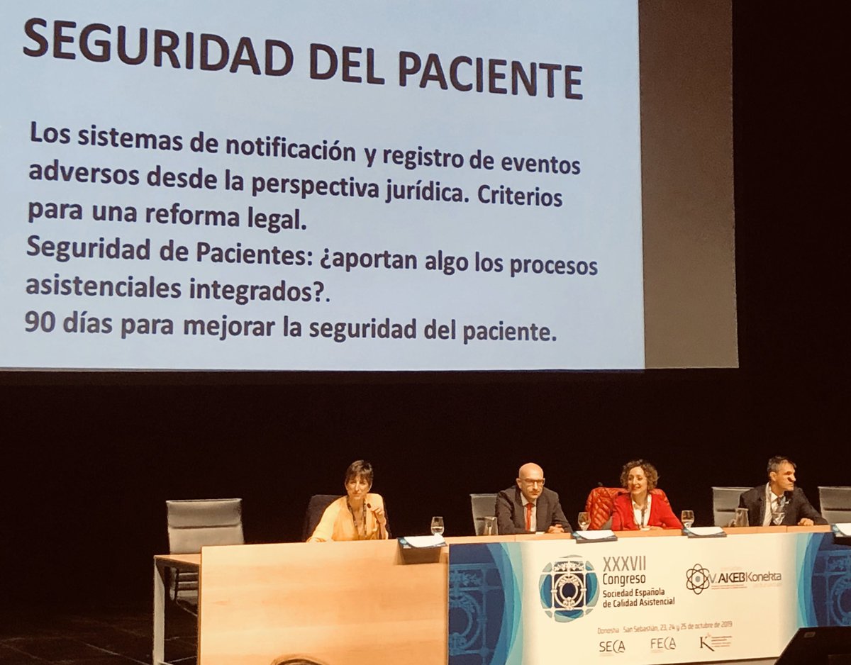 MarinaSzBll's tweet photo. Aseguremos el cumplimiento de los 5 correctos, registremos sus vulneraciones en #sepamos protegiendo a los profesionales que notifican y celebremos los 20 años de #toerrishuman progresando en los procesos que mejoren la seguridad del paciente @vithas #SECA19 https://t.co/Xauzx4lKs5