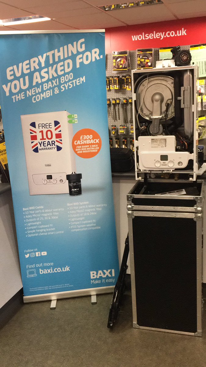 George_Baxi's tweet photo. Come and see me and @AHeatraesadia @WolseleyUK   Leicester freeman’s common talking all things Baxi and Megaflo and grab a bite to eat.
*Free Baxi jacket with every order placed* https://t.co/RXt8VBarWD
