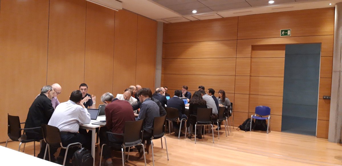 IfigeniaMetaxa's tweet photo. Ready, set, go! Workshops for @LevelUp_eu pilot demonstrators #CognitiveManufacturing #Refurbish @EFFRA_Live @EngAtlantis @aimenct @coreinno2016 https://t.co/bzAmCdBPhZ