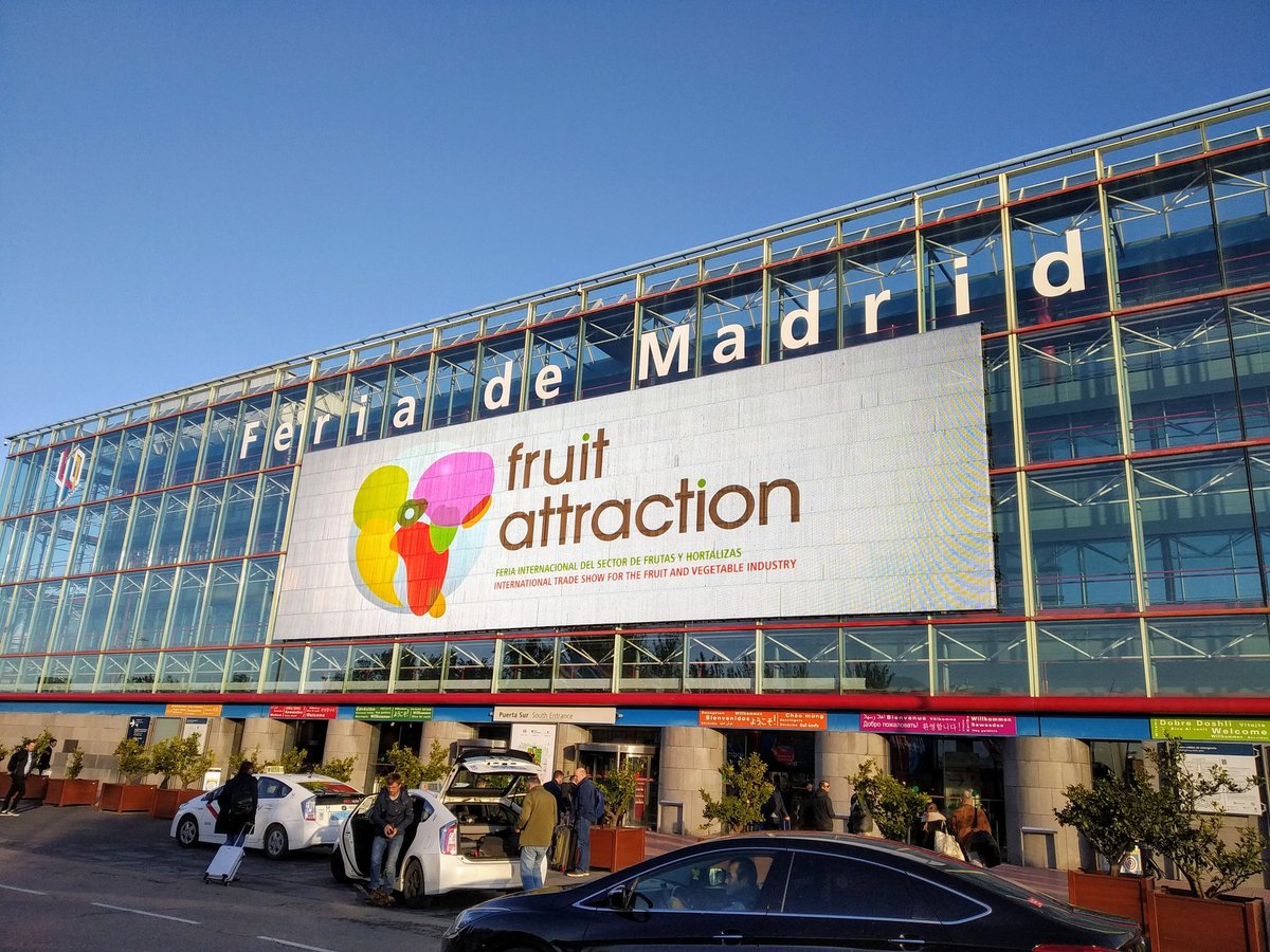 Comenzando la última jornada de <a href="/FruitAttraction/">Fruit Attraction</a>. Os esperamos en el stand 9H02C (hall 9).