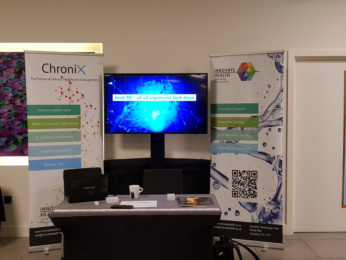 perninder's tweet image. Setting up at Tech Intelligence Live 19. Should be a great day.  #innovatehealth #TechIntel19