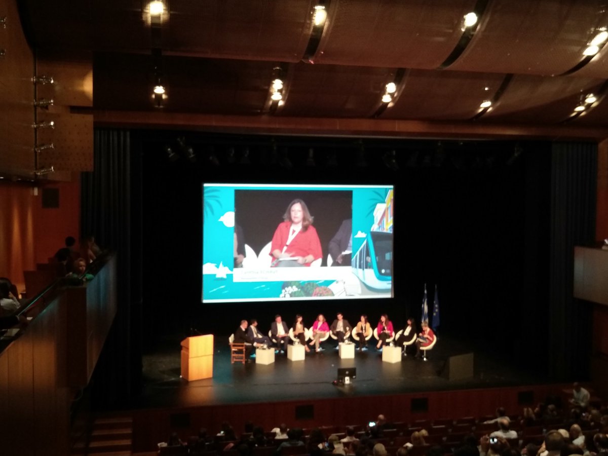 Good morning from sunny Athens! <a href="/cynthiaechave/">Cynthia Echave</a> from <a href="/BCNecologia/">BCNecologia</a> is presenting the Ecosystemic Transition Unit concept as a tool to implement #energytransition in the #MEDforYOU! Happy to be there!! @MEDProgramme <a href="/EnvironmentPark/">Environment Park</a>