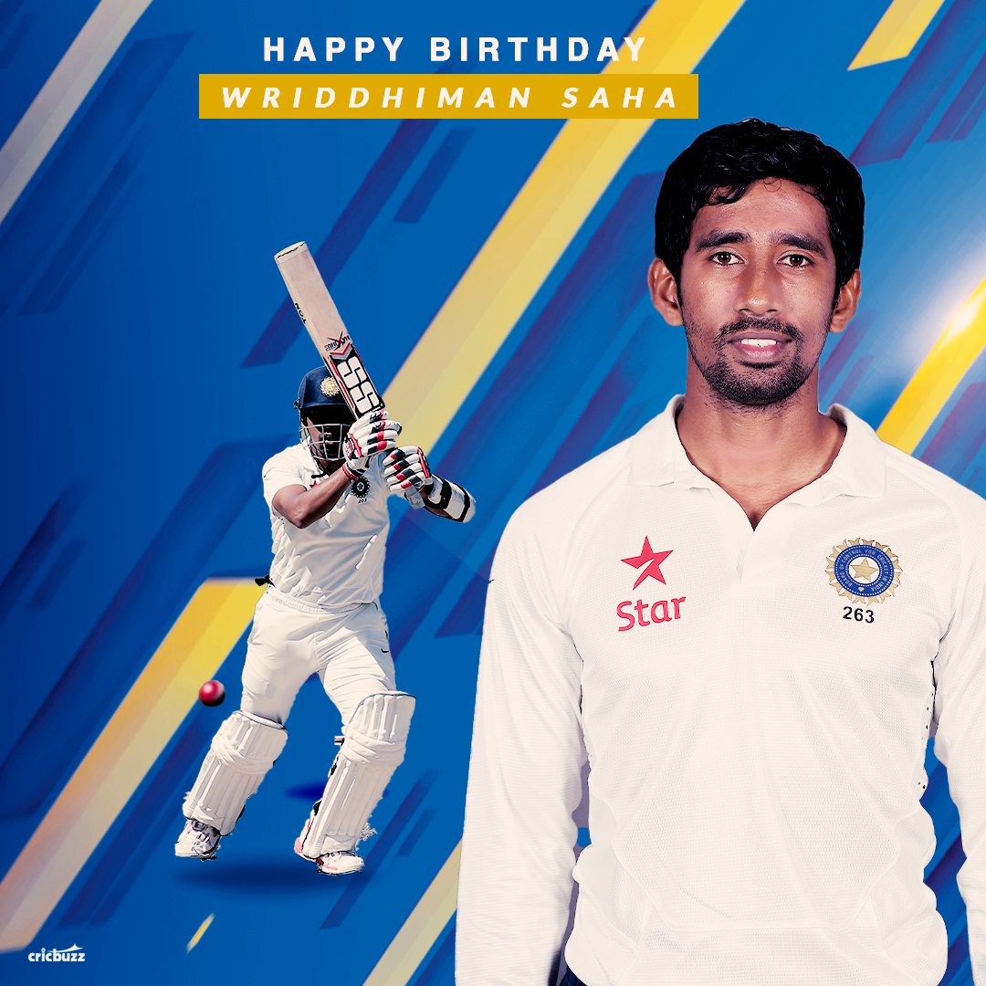 Happy birthday India\s Test wicketkeeper turns 35 today -  