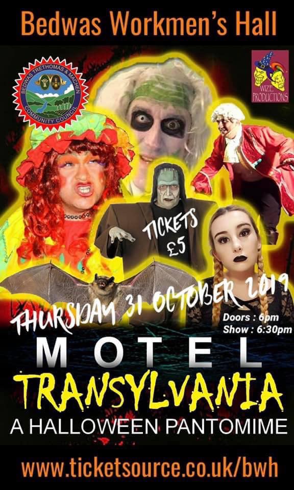 McConAmanda's tweet photo. Only 10 tickets left online via https://t.co/6bUg4mDvCJ 

or pop to one of our #TicketOutlets before they are gone completely : 

🎃Cards For All Occasions
🎃The Pit Stop Cafe  
🎃Bedazzled Hair and Beauty 
🎃Machen Post Office 

#BTMarea #HalfTerm @wizeproductions @BedwasHall https://t.co/6Z6A1lQkir