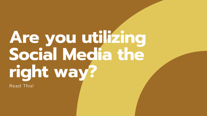 Are you utilizing social media the right way?
Read here - buff.ly/31kOcvU

#Bizhour #B2B #B2C #socialmediamarketing