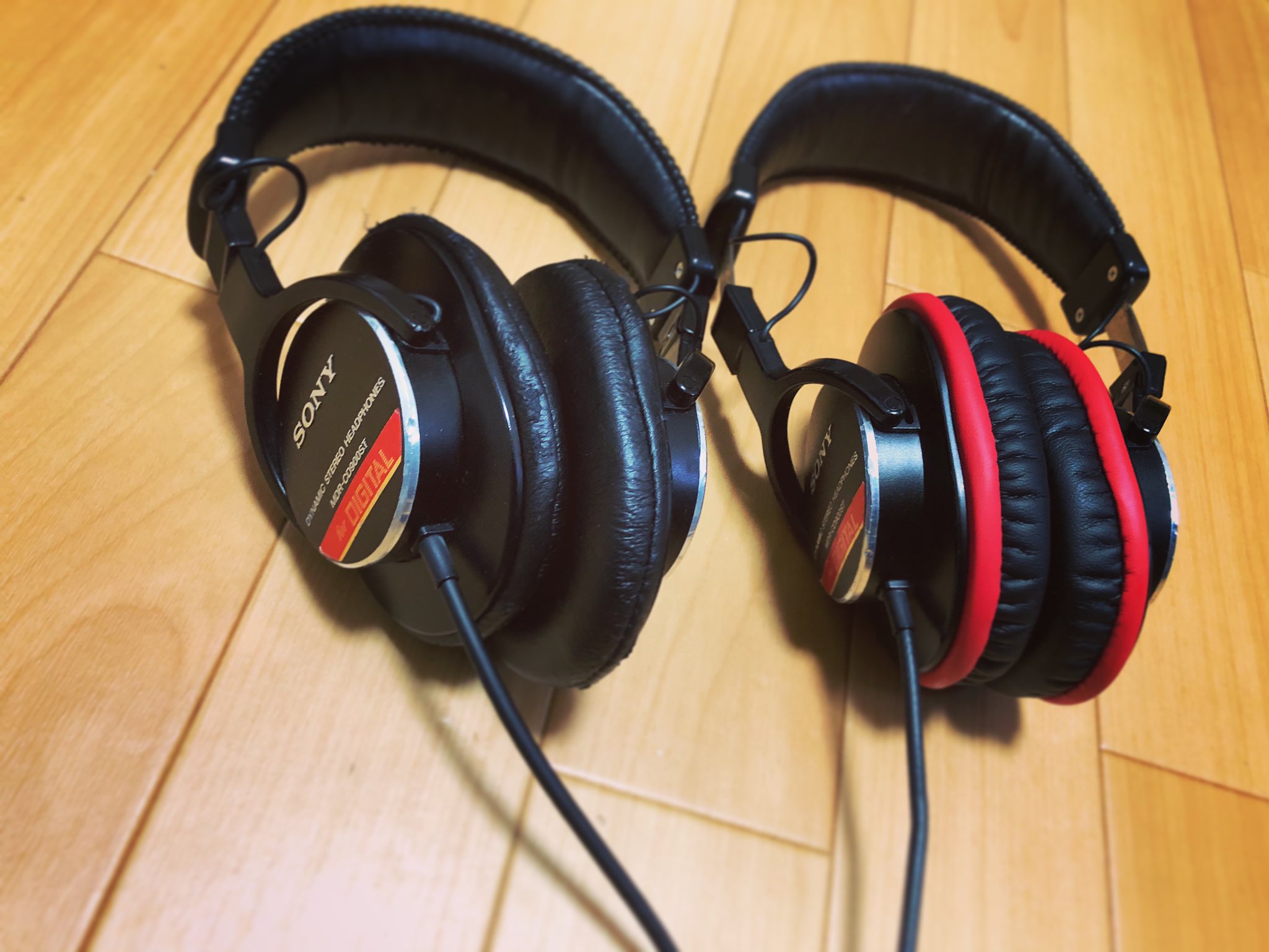 SONY MDR-CD900ST ヘッドホン改造、リケーブル
