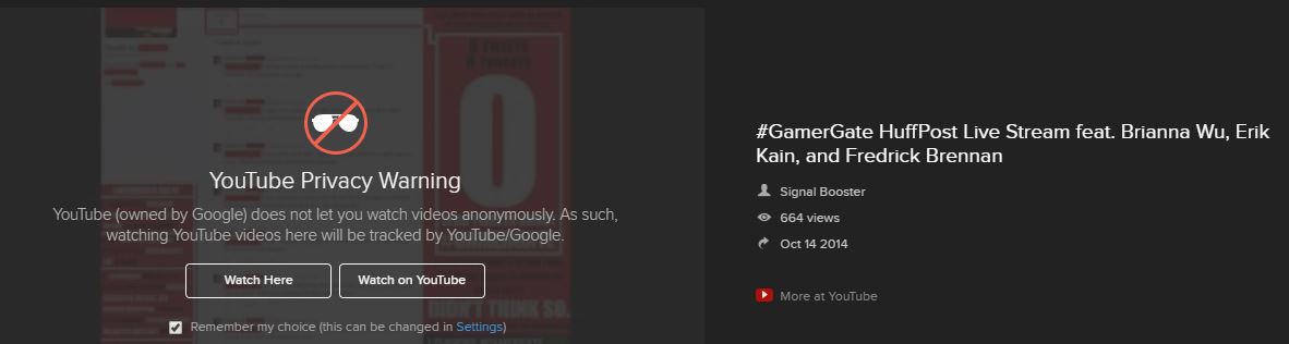 Ultim8Boon's tweet photo. "Google does not allow videos to be viewed anonymously."
That's right - not "posted", not even "commented on" - viewed.
This popped up for the first time in my @DuckDuckGo search.
#privacy #nannystate #bigdata #BigTechTakeover https://t.co/Irsum78lNU
