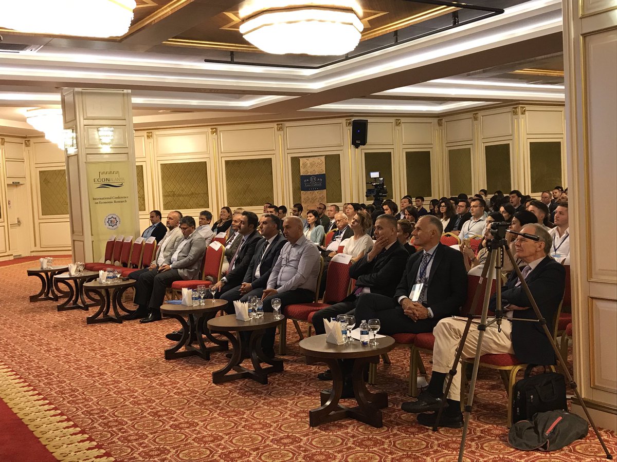 Our first keynote speaker of this year is Prof. Richard A. Werner <a href="/scientificecon/">Richard Werner</a> from <a href="/UniofOxford/">University of Oxford</a> and talked about The Collapse of Conventional Economics
#ECONALANYA2019
