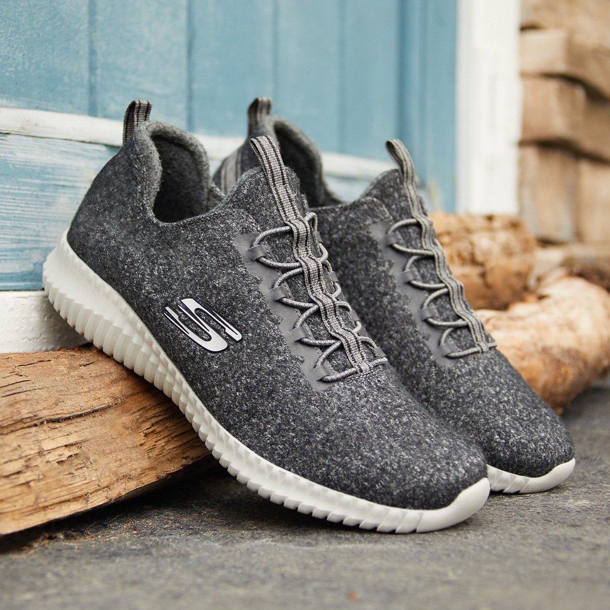 skechers wool sneakers