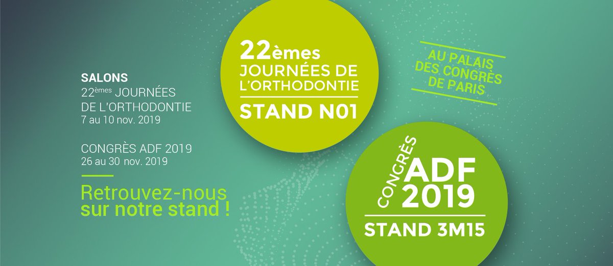 En novembre, retrouvez nous aux salons des Journées de l'Orthodontie et sur le Congrès ADF, où l'équipe E-ALIGNER vous accueillera avec plaisir pour vous présenter ses nouveautés !
<a href="/adfasso/">Association dentaire française</a> #dentaire #dentiste #esthétique #madeinfrance #orthodontie