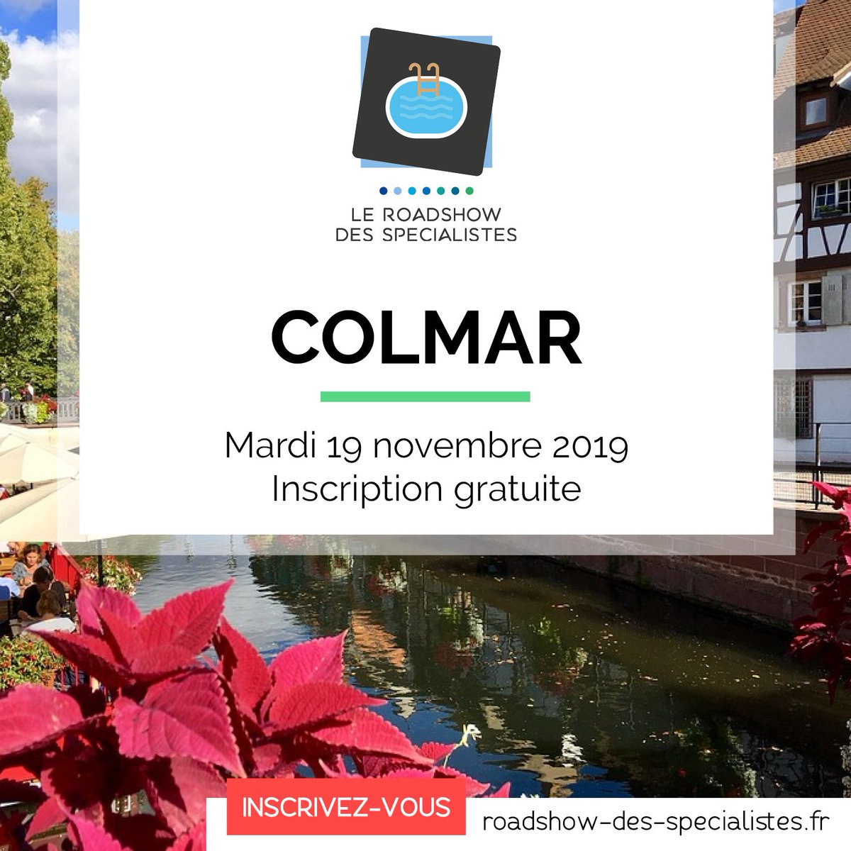 Le #RoadshowdesSpécialistes2019 sera à Colmar le mardi 19 novembre prochain !

Inscrivez-vous sur : roadshow-des-specialistes.fr/contact-page/?…