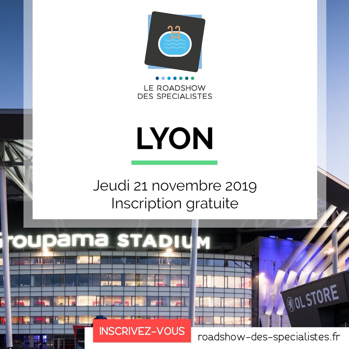 Le #RoadshowdesSpécialistes2019 sera à Lyon le jeudi 21 novembre prochain ! 

Inscrivez-vous sur : roadshow-des-specialistes.fr/contact-page/?…