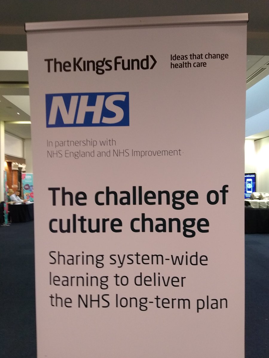 I've arrived at The Challenge of Culture Change conference. Excited to be sharing the work we are doing at @RBCH_NHS @RBCHOD and learn from other experiences. #kflead