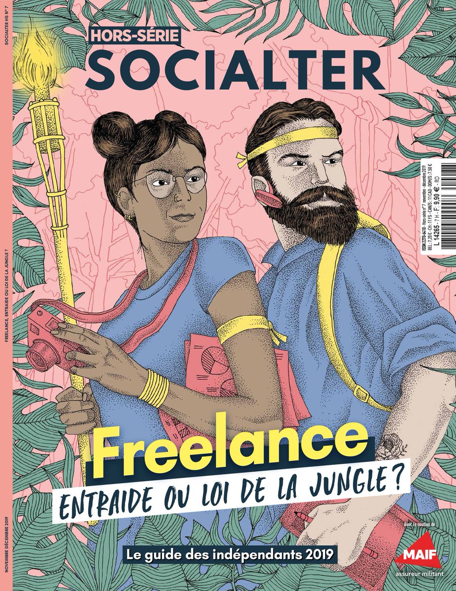 mariannerigaux's tweet photo. Le nouveau hors-série de @Socialter consacré aux freelances est disponible en kiosques. Je parle dedans de #coworking, de #digitalnomads et de #CAE, au milieu de plein d'autres papiers passionnants. https://t.co/FIlzM7Tlcl