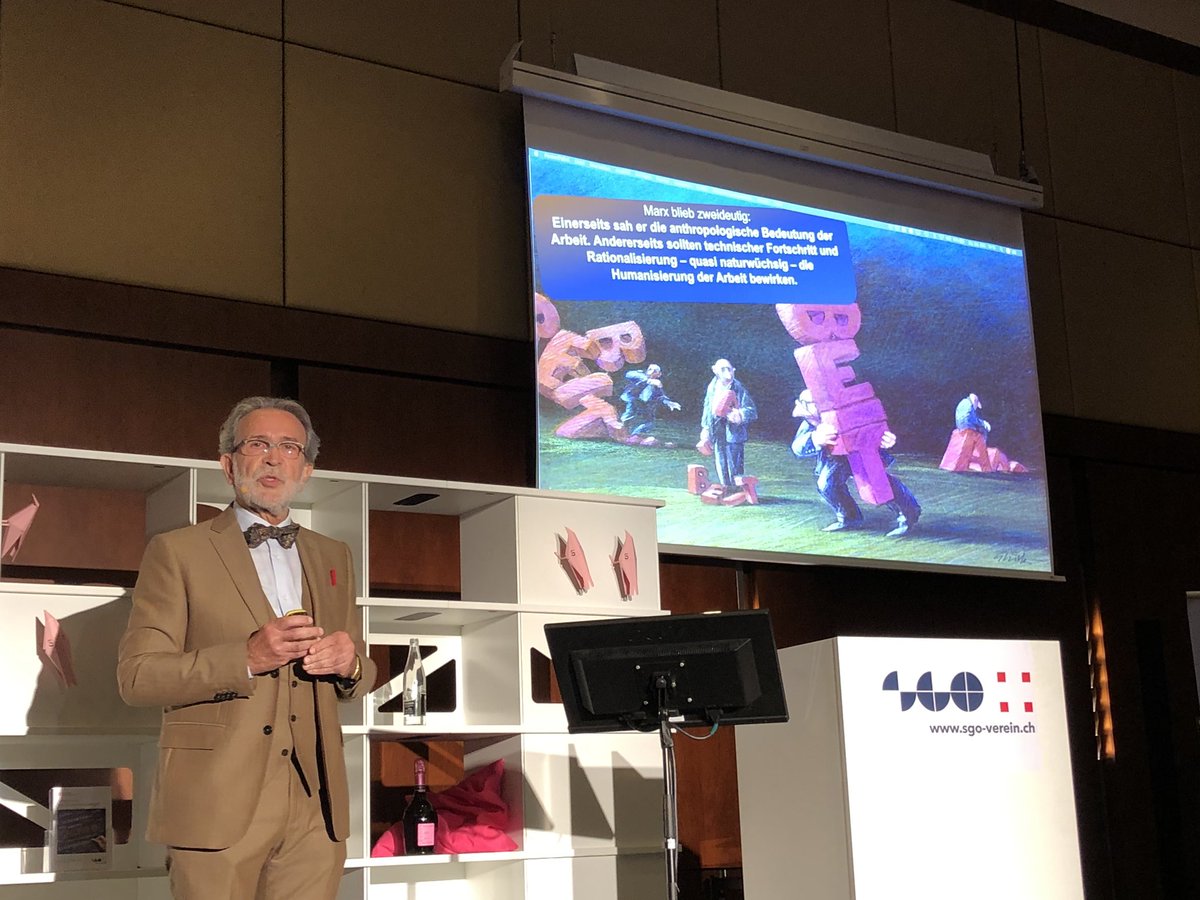 stjst's tweet photo. Wehner referenziert auf Marx und die Luther-Bibel um über unser Tagungsthema zu reflektieren #sgoHT2019 https://t.co/z7s0KyWLDb