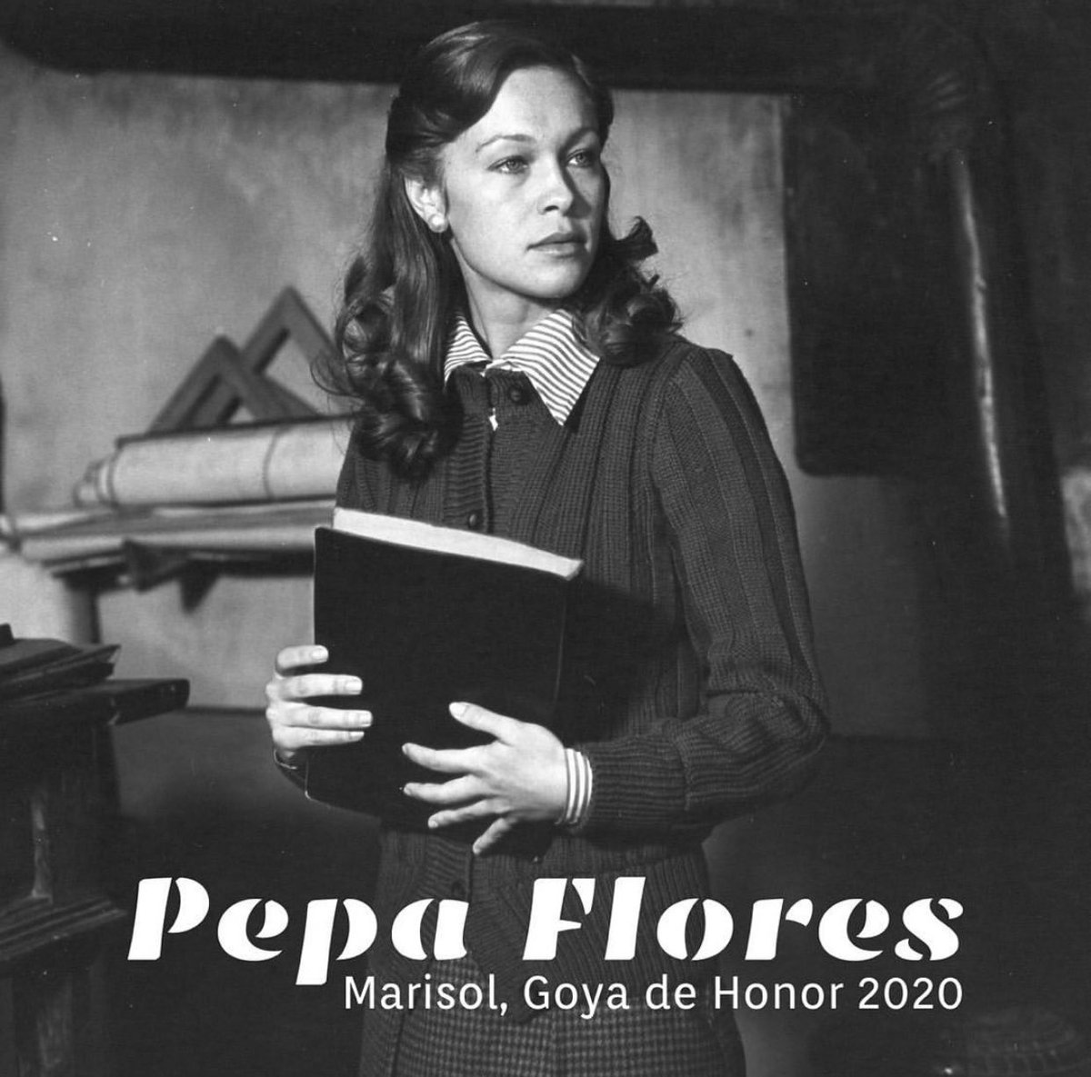 Esto me hace mucha ilusión #PepaFlores #Marisol #GoyaDeHonor #2020 #academiadecine